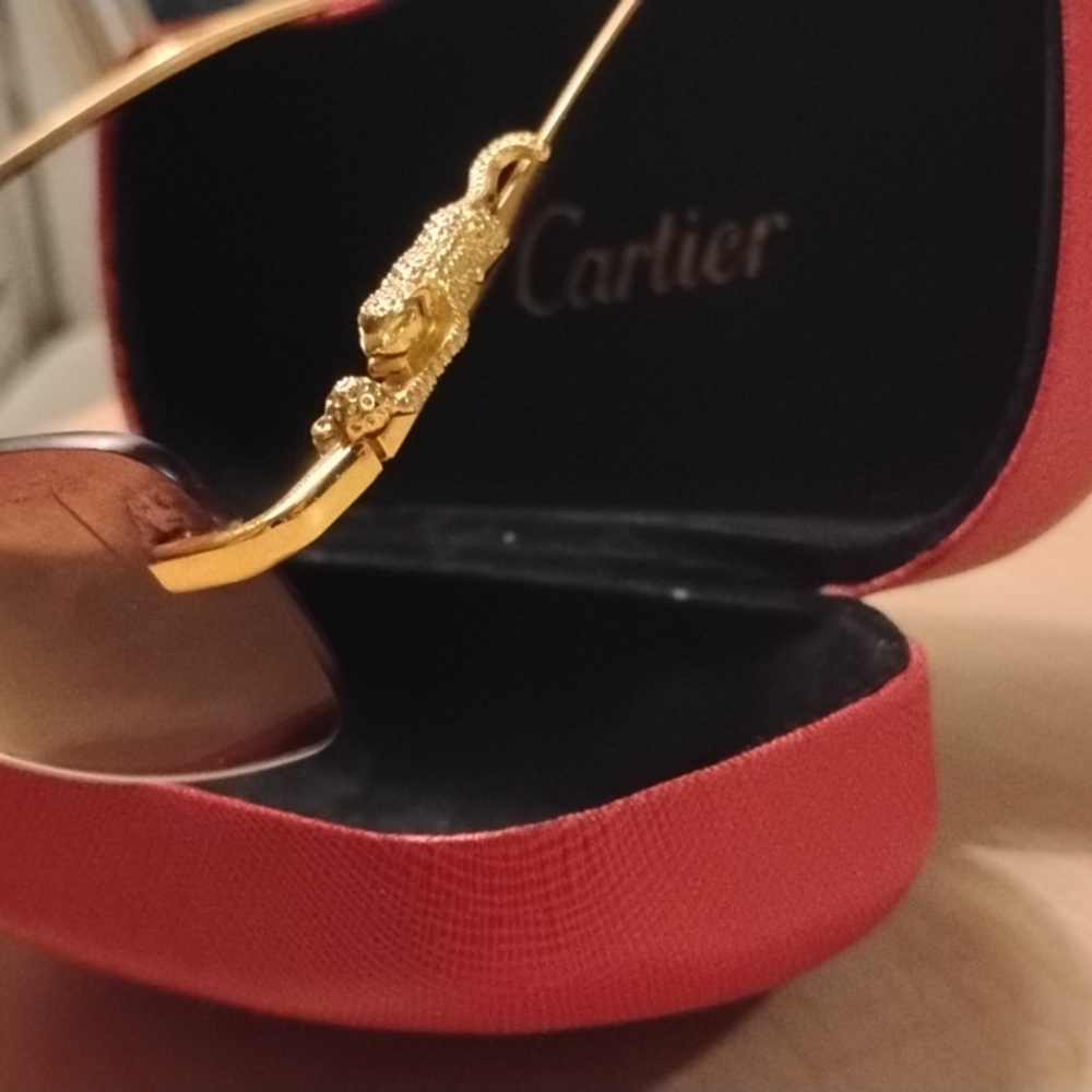 Cartier glasses made in itally